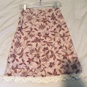 Sweet Pea tulle and lace skirt